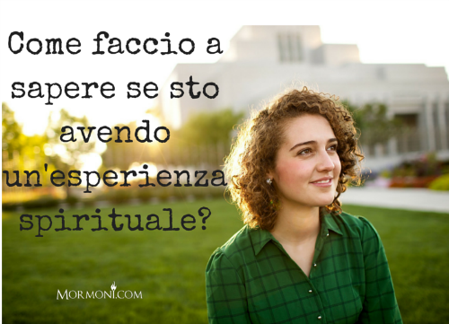 Come faccio a sapere se sto avendo un’esperienza spirituale?