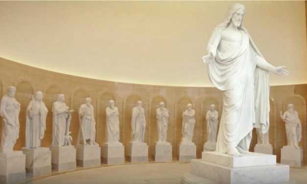 La storia delle statue del centro visitatori del tempio italiano di Roma