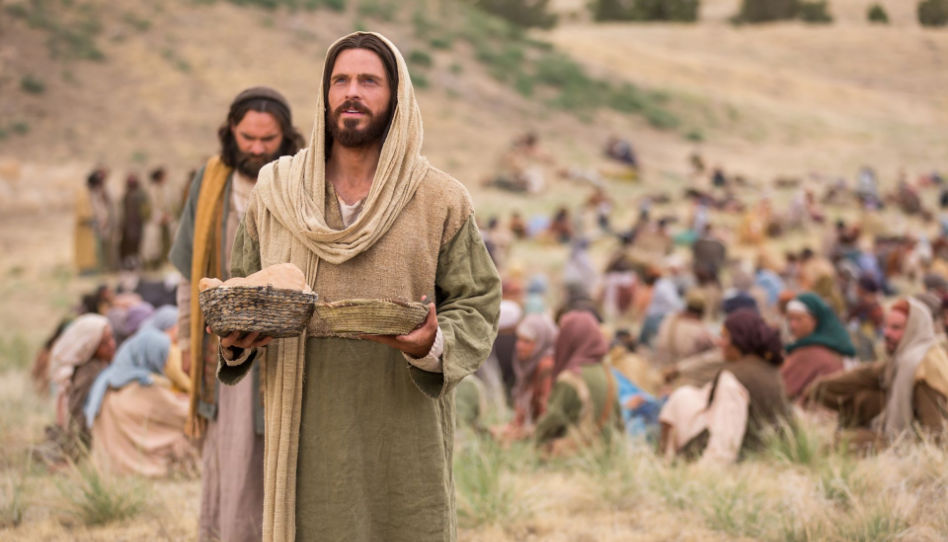 Gesù ebbe finito di sfamare i cinquemila