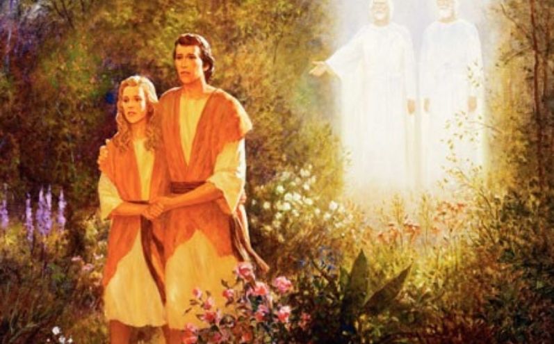 Adamo ed Eva lasciano il Giardino dell'Eden