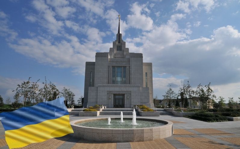 Due Santi degli Ultimi Giorni in Ucraina decidono di servire il prossimo