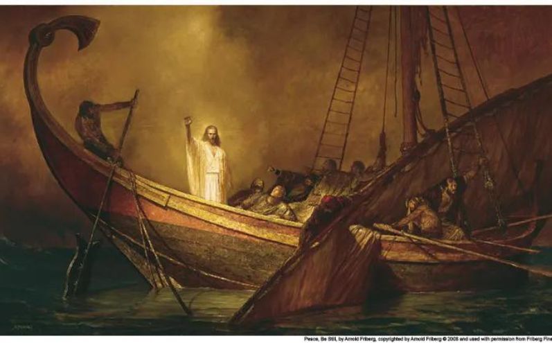 Il ministero in Galilea - Gesù calma la tempesta